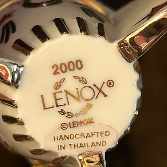 Lenox Rocket Box commemorative 2000 ornament NWT - Picture 8 of 9